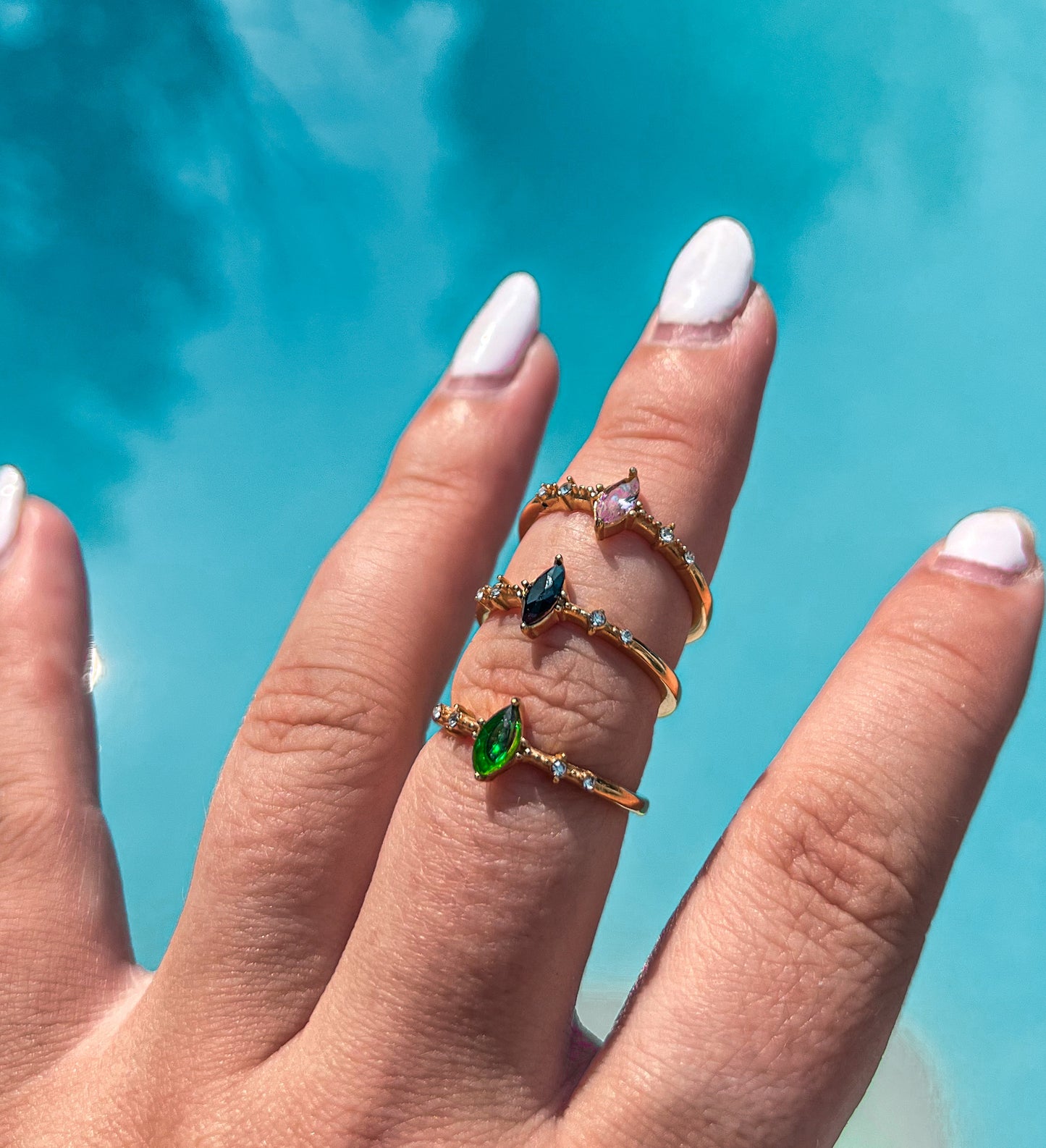 Sparkle ring - Gold