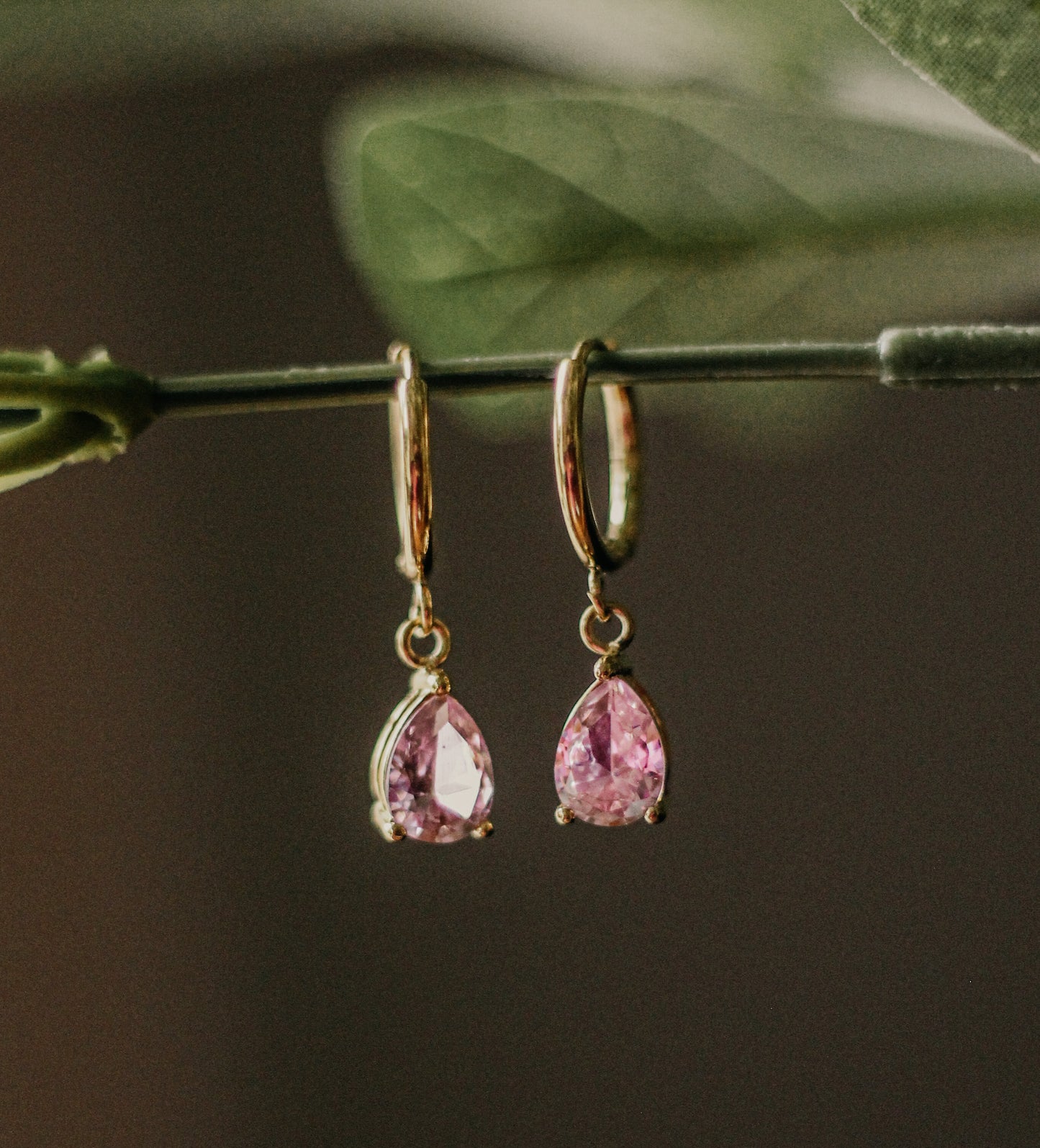 Pink zircon