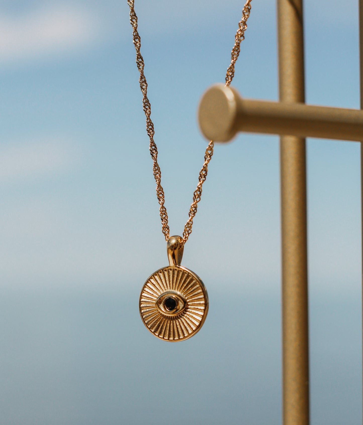 Evil eye necklace